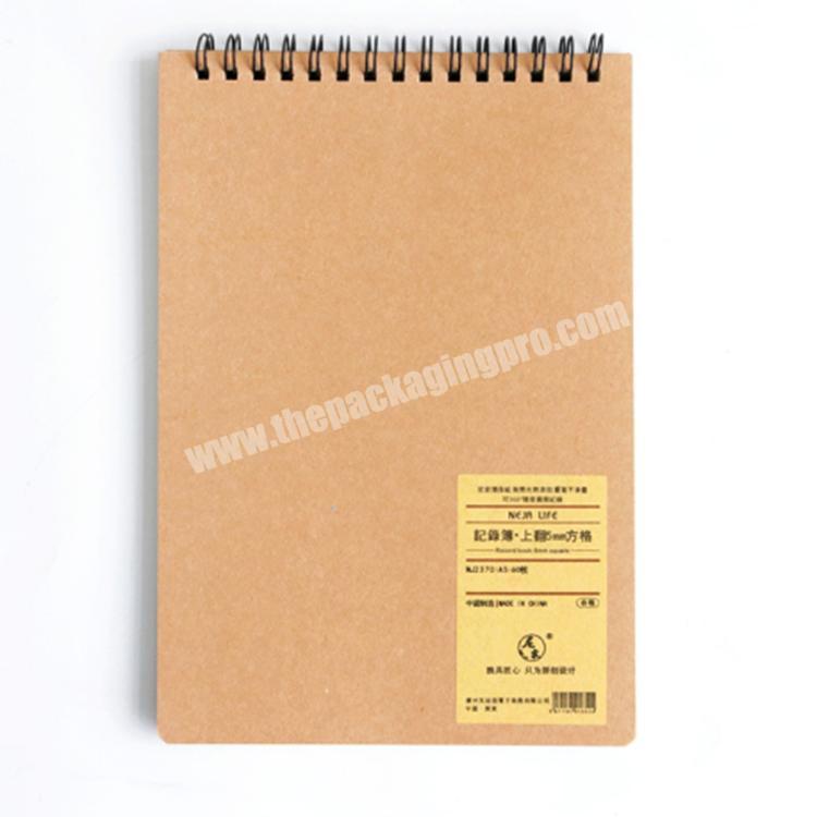 Hot New Design Custom Waterproof Top Spiral Notebook