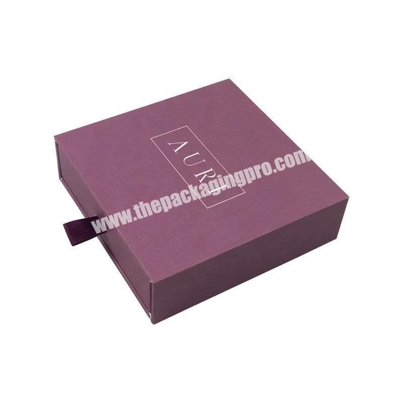 Hot Premium  Luxury Rigid Best Price Custom Logo Slide Gift drawer packaging box, Small Rigid Gift Box With Drawer