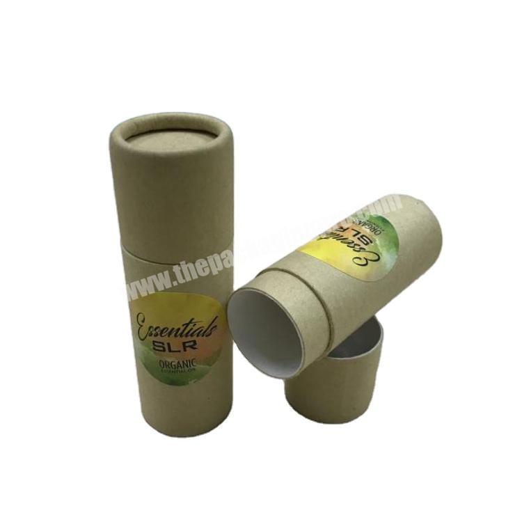Hot quality Matt lamination artpaper tube cylinder box for handmade works packaging