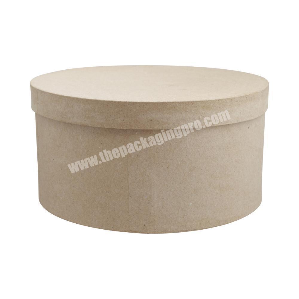 Hot sale cheap cardboard round hatbox custom