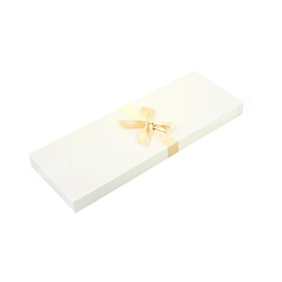 Hot sale custom color printed cardboard white gift box