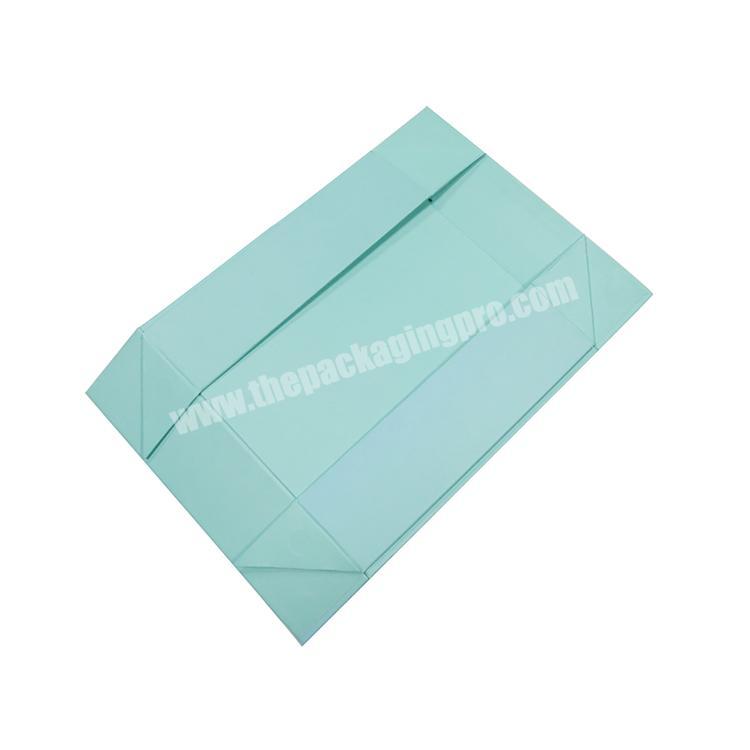 hot sale custom logo large cardboard paper foldable magnetic gift box