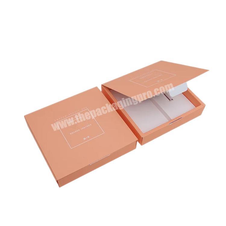 Hot sale custom paper gift cosmetic makeup packaging boxes