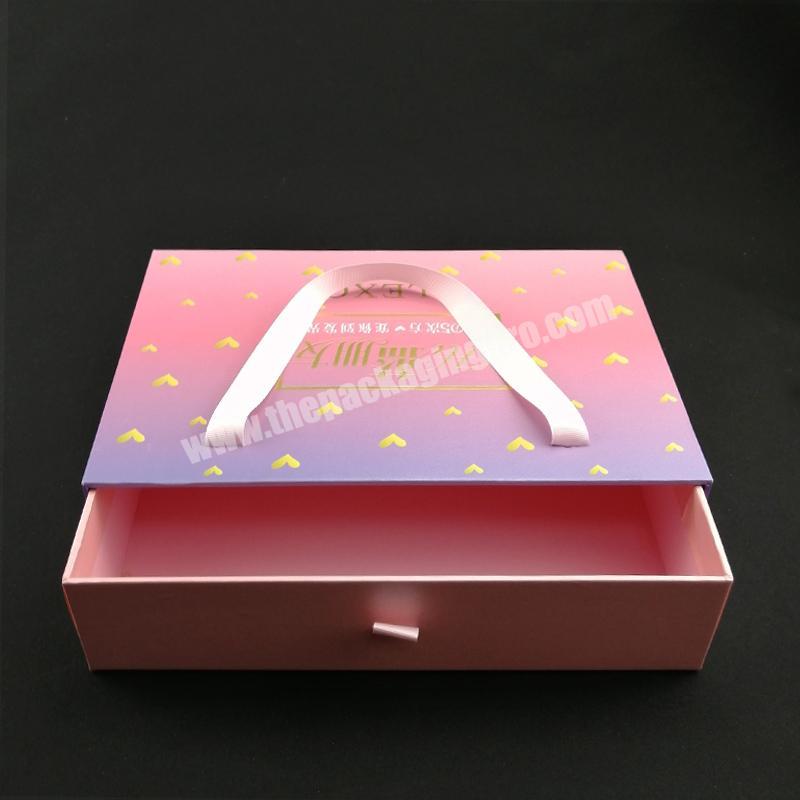 Hot sale factory direct drawer packaging box gift paper