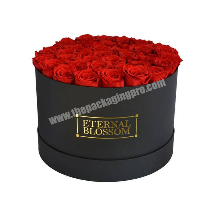 hot sale factory direct price custom luxury rose box round