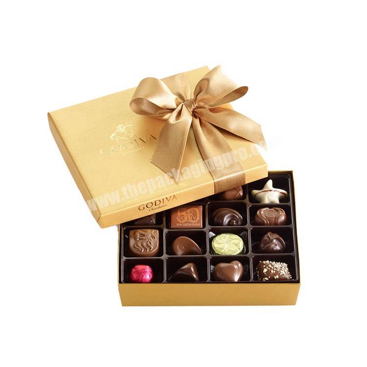 Hot- Sale Factory direct sales luxury chocolate gift box black