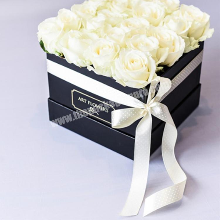 Hot sale Luxury flower decorative square box