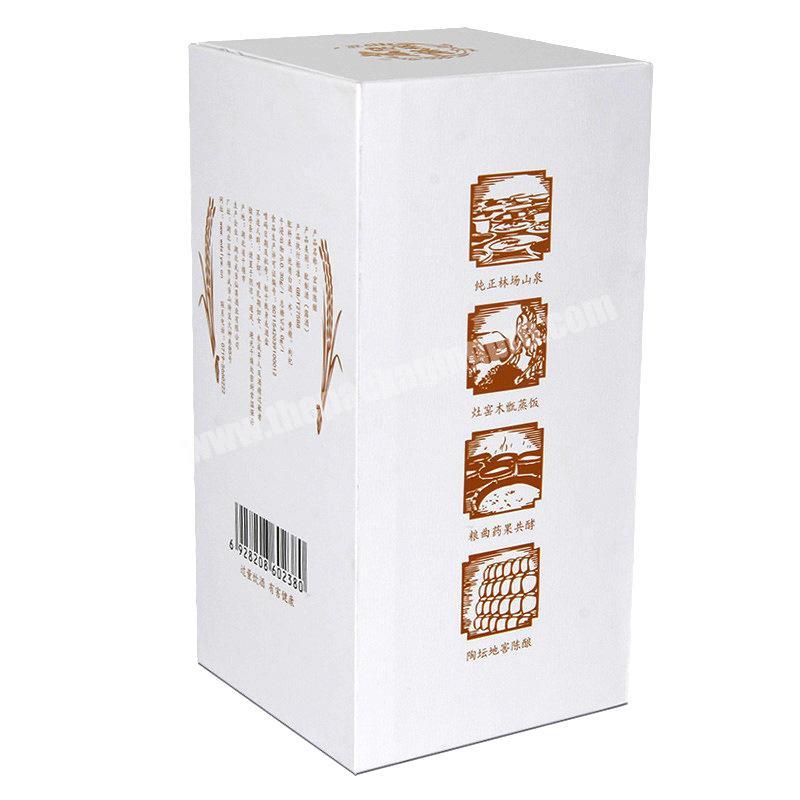 Hot sale packaging box for red wine gift luxury wine packaging box