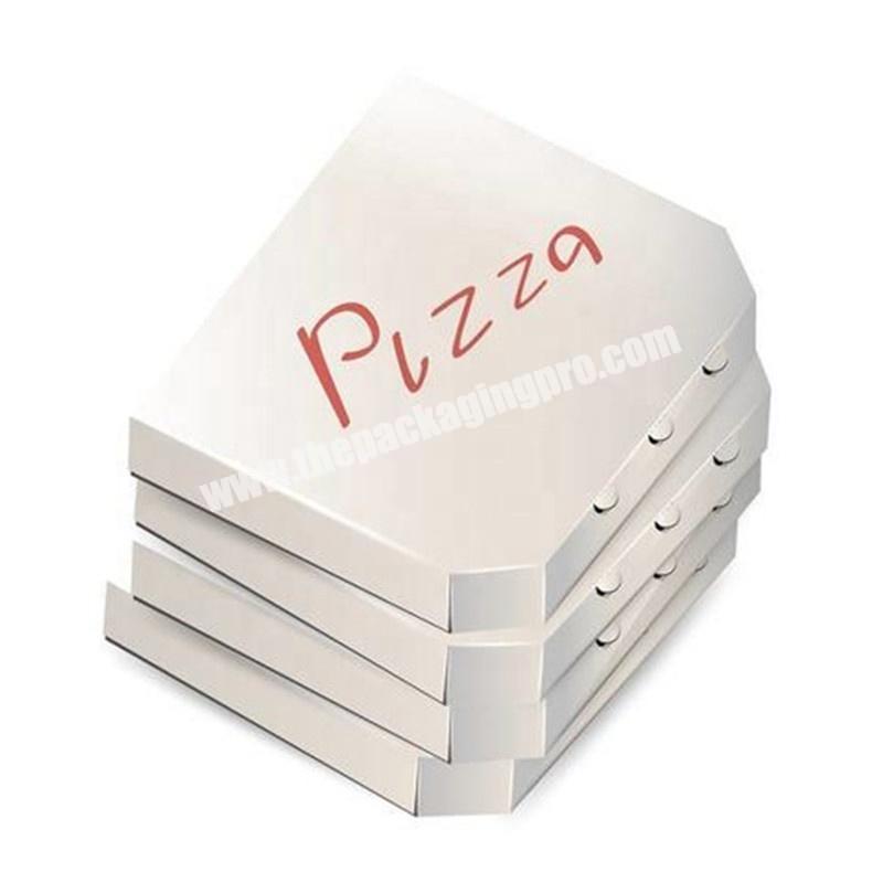Hot Sale Pretty Quality on line logo full color paper pizza box