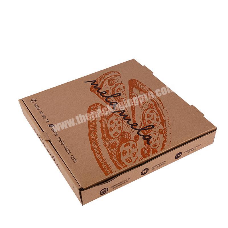 Hot sale professional low price customized logo pizza box for packing pizza