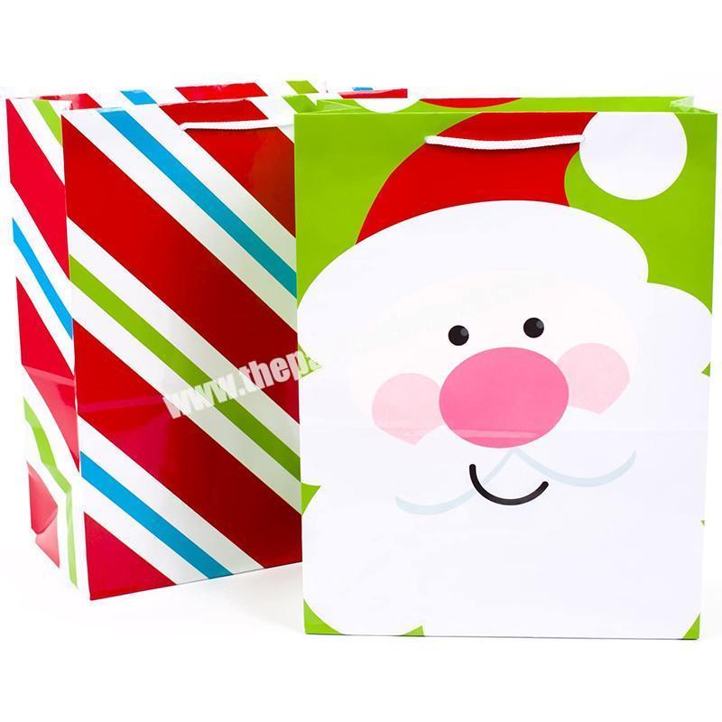 Hot sale small paper bags paper gift bag, lovely fancy euro paper gift christmas bags
