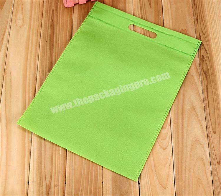 Hot sale various colors non woven die cut bag ready to ship