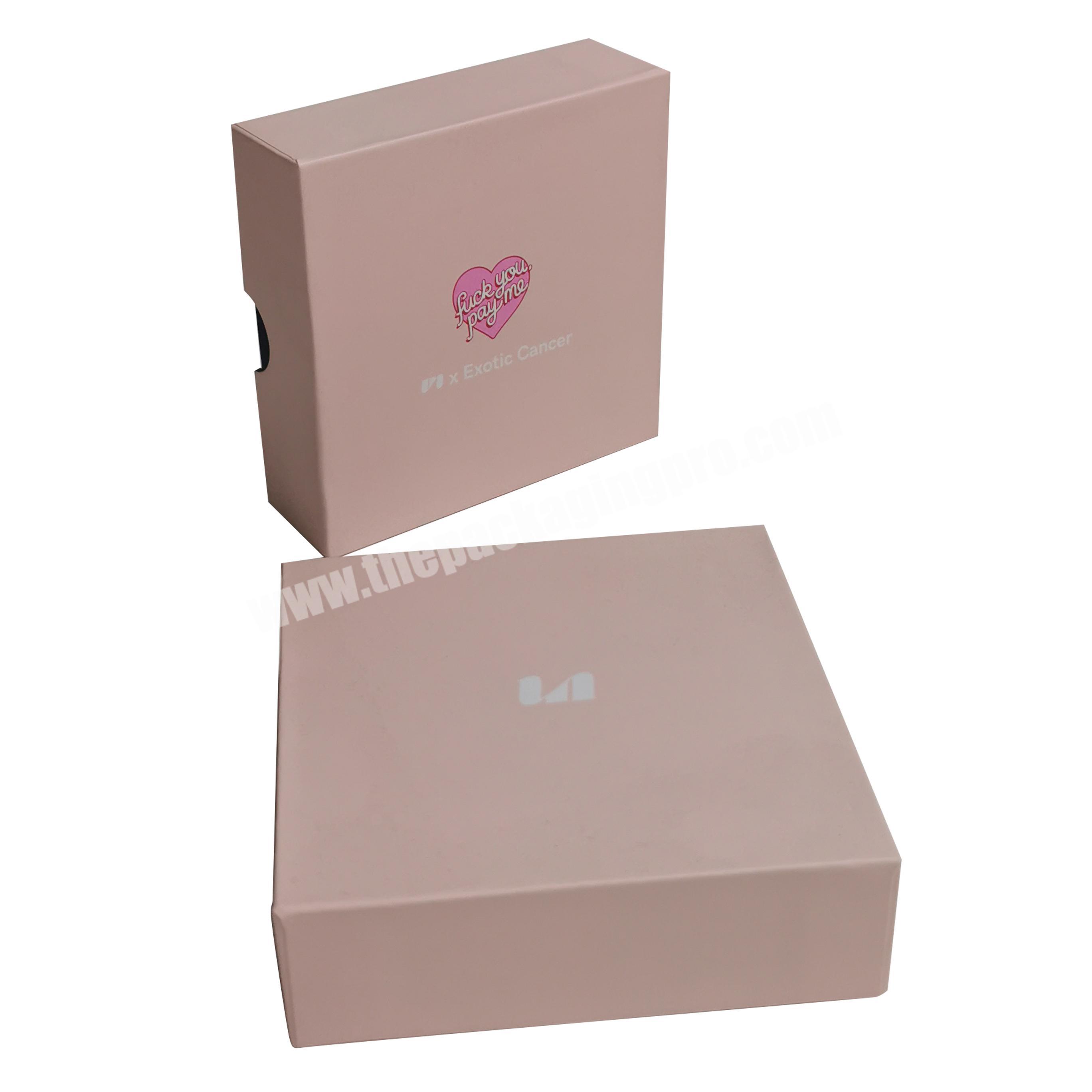 Hot sale wholesale Custom logo packaging paper box with lid
