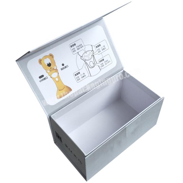 Hot sales custom logo luxury packaging cardboard magnetic paper gift box
