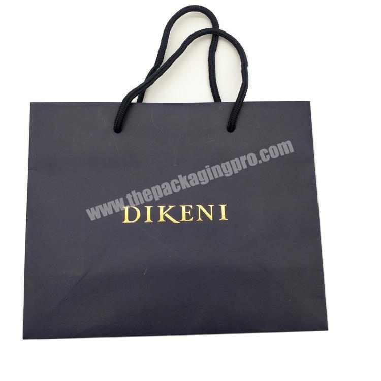 Hot Sales Customized Fashionable Gift Lamination Custom Logo Design Paper Packaging Bag
