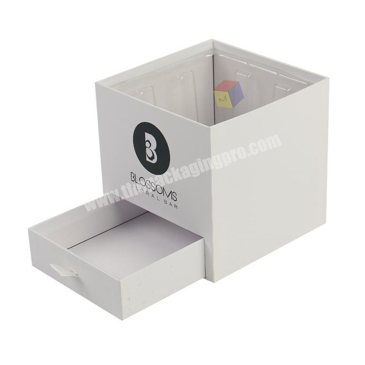 hot sell creative gift packaging squared flower box
