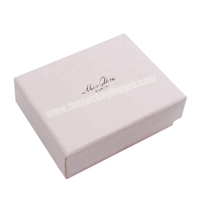 Hot Sell Exquisite Cardboard Jewelry Gift box With Shopping bag
