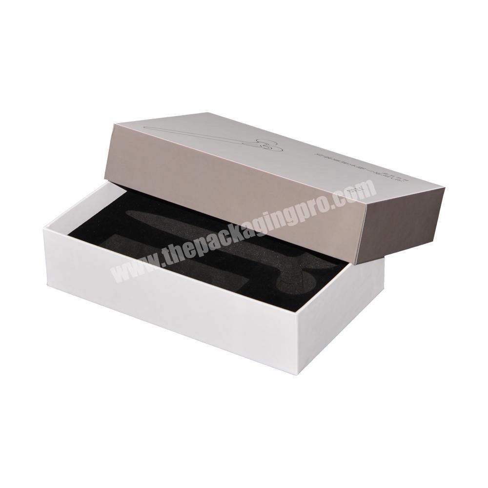 Hot Sell Hard Paper Lid And Baes Gift Box For Private Label Beauty Massage Rose Quartz Jade Roller Packaging