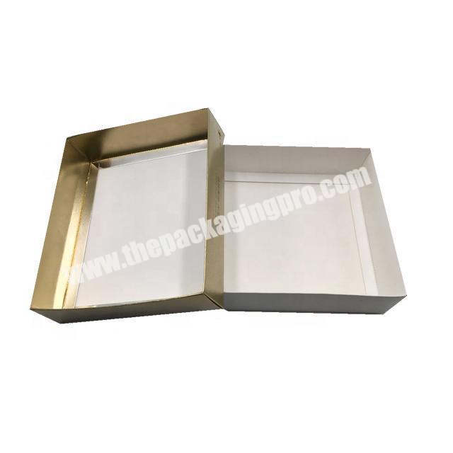 Hot Selling Custom Rigid Cardboard Sweater Clothing Gift Packaging Box with Lid