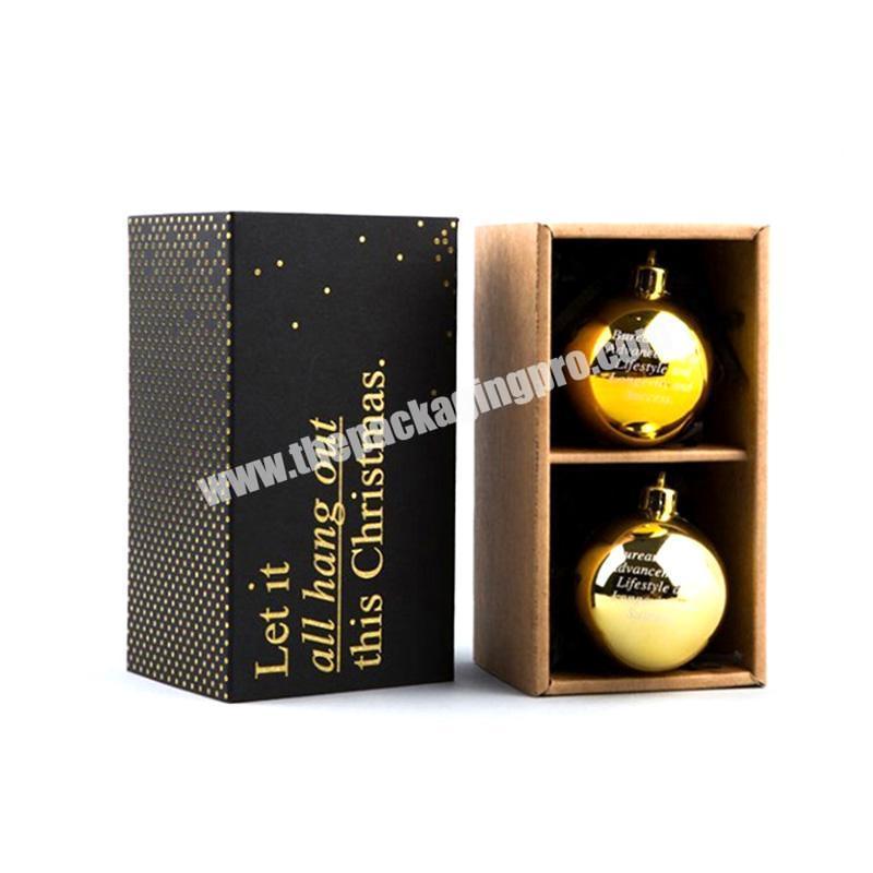 Hot Selling Customizable Luxury Drawer Gift Packaging Box With Gold Foil Stamping