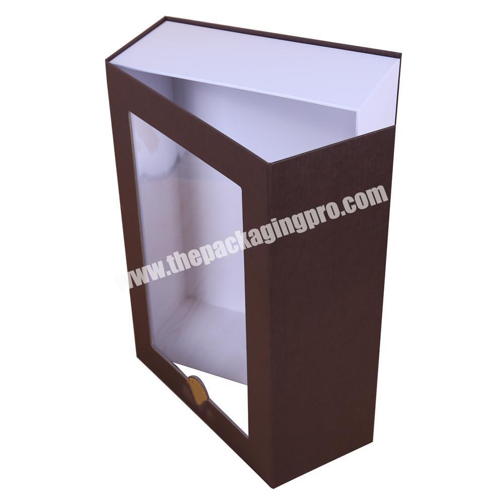 Hot Selling free sample custom design other adult sex toys products packaging magnetic foldable box with clear pvc window