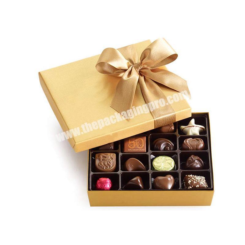 hot selling gift wrapping Promotion box for gift Chocolate gift box