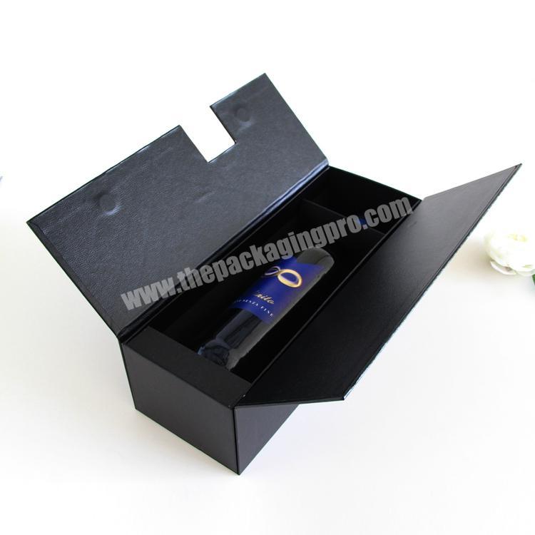Hot Selling Good Quality Cardboard Paper Custom Packaging Gift Red Wine Box