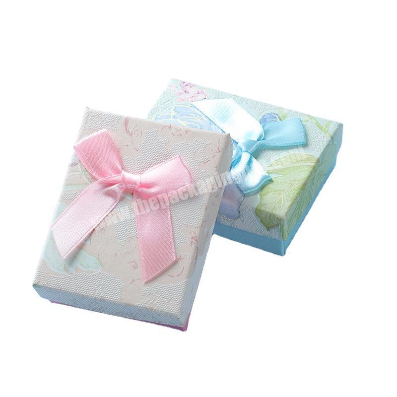 Hot selling luxury ring box jewelry ring boxes paper ring box in low price