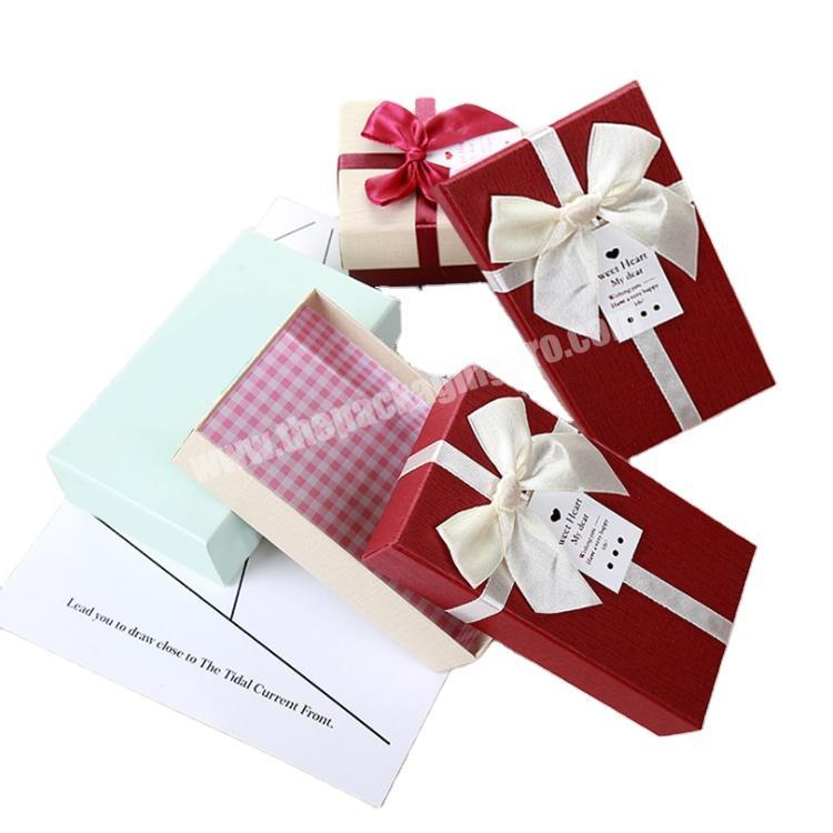 Hot selling paper gift box baby packaging gift box