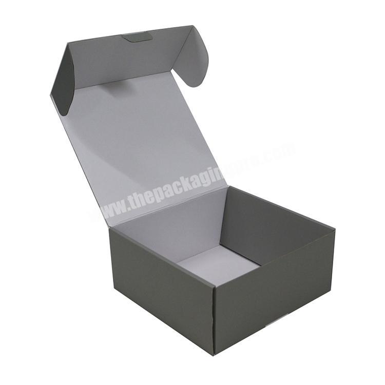 Hot selling personalized matt finish custom foldable paper packaging corrugated cardboard Box