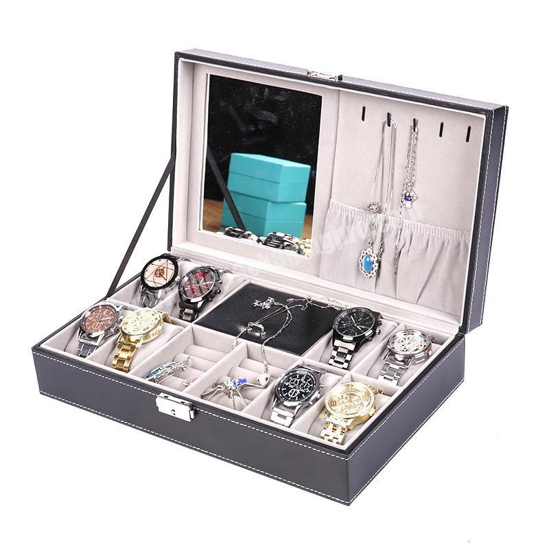 Hot selling watch box luxury men watch set gift box box watch packing with price