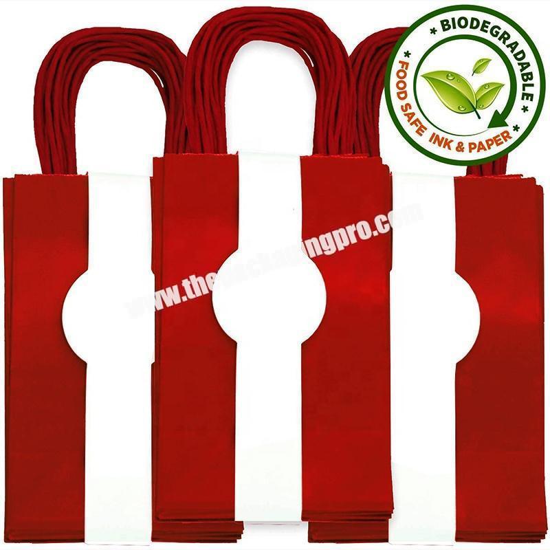 hotsale custom printed gift craft paperbag, gift packing paper bag