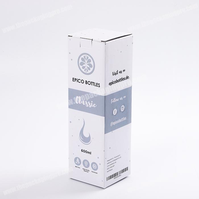 Hotsale Eco-friendly Coated Paper Box Corrugated Cardboard Gift Box for Bottle Packaging