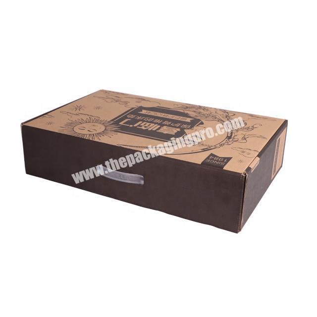 Household boxes for memory pillow  corrugated box for bedding