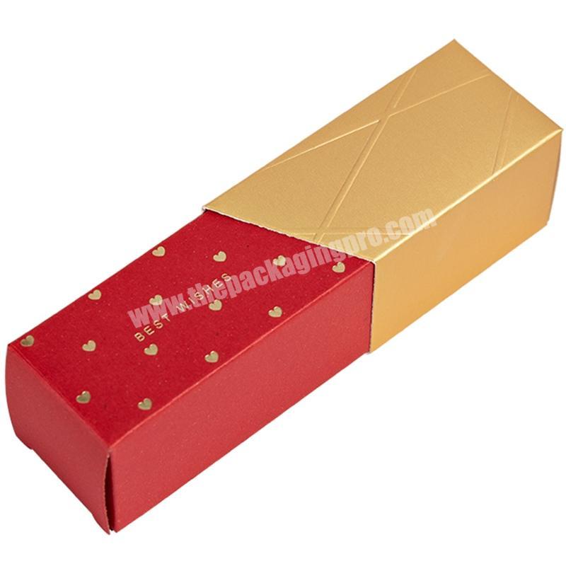 In stock cosmetic lip gloss lipstick packaging box