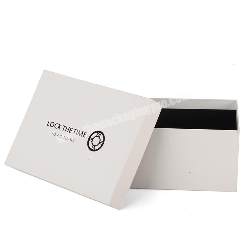 Industrial use packaging rigid cardboard boxes fashion luxury gift paper box for garments clothes paper