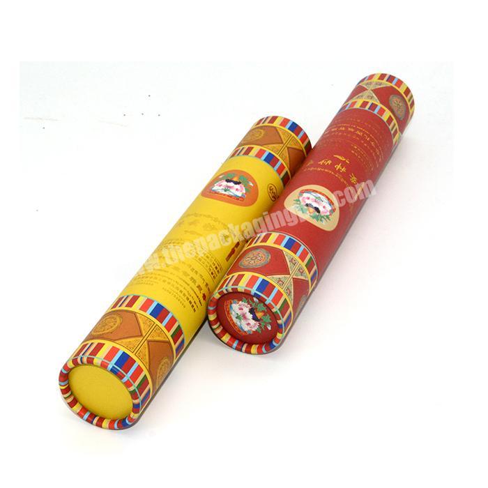 Innovative customized cylindrical box paper small paper tube for packaging