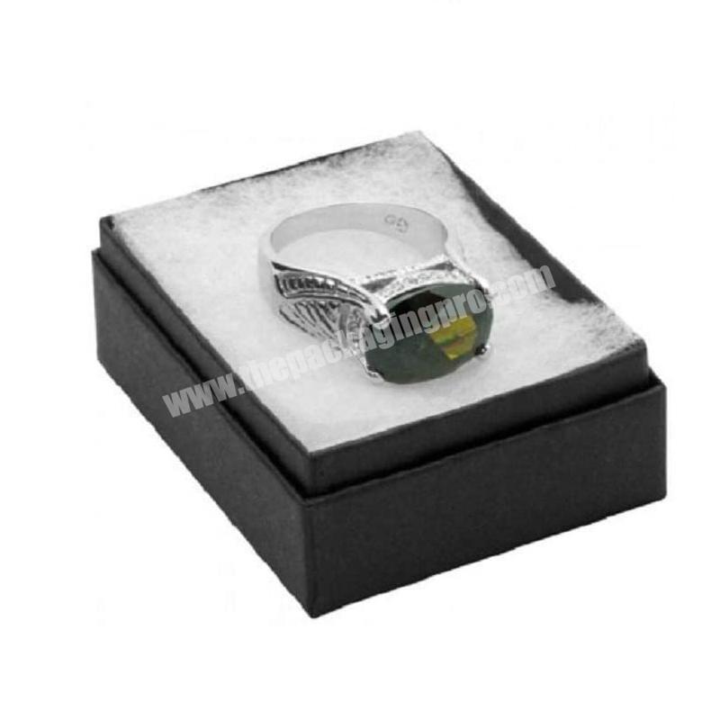 jewellery packaging boxes Wholesale Black Handmade Jewelry Box Paper Gift Packaging Custom Jewelry Box