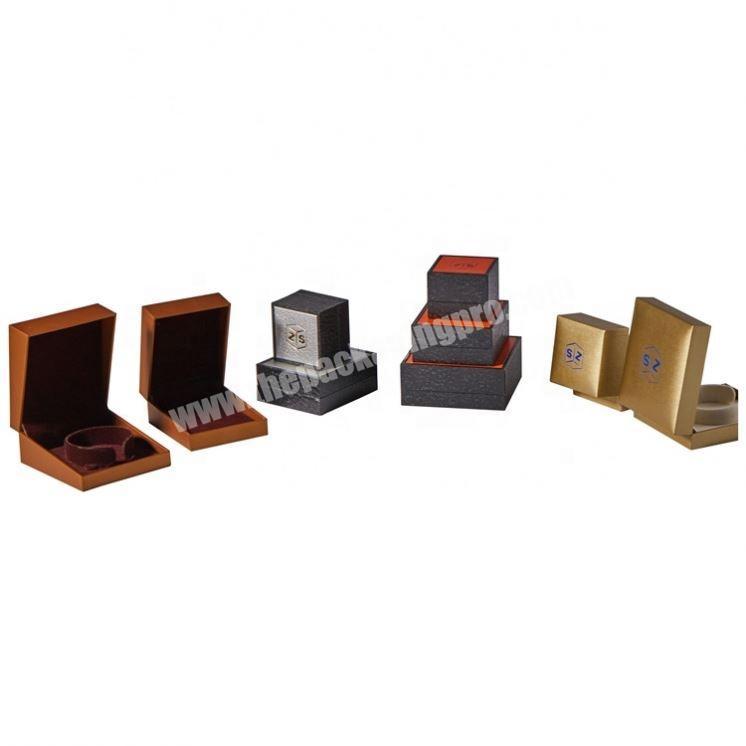 jewellery packaging boxes Wholesale Black Handmade Jewelry Box Paper Gift Packaging Custom Jewelry Box