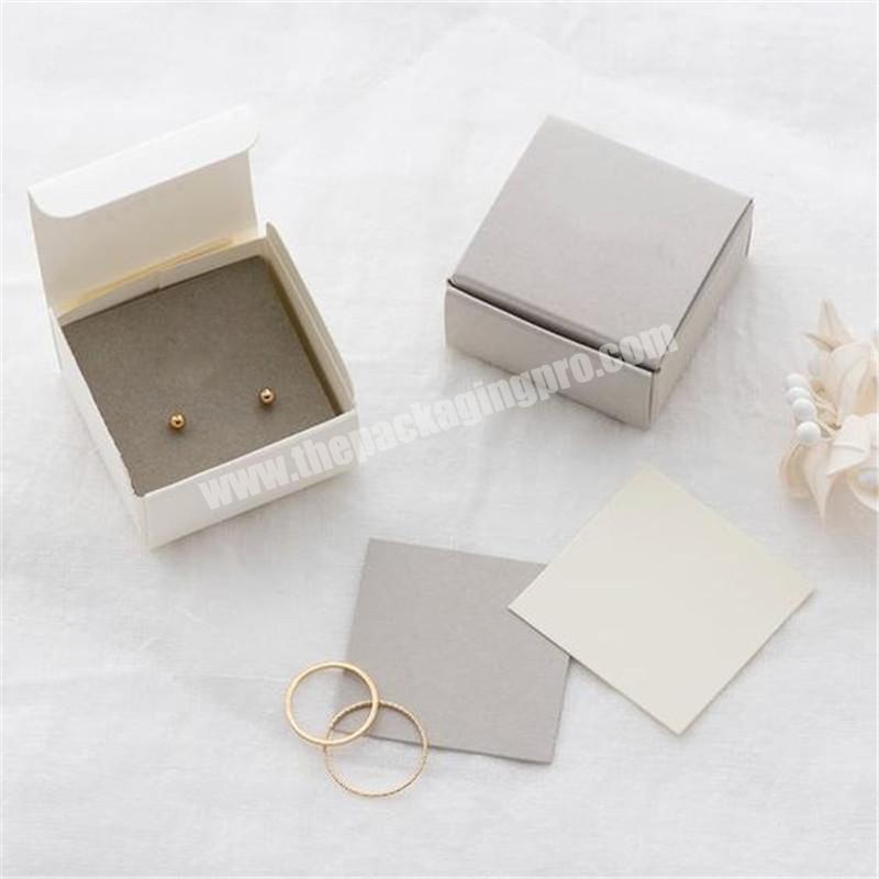 Jewelry Gift Box Paper Luxury China Custom  Set Customized Hot Ribbon Logo