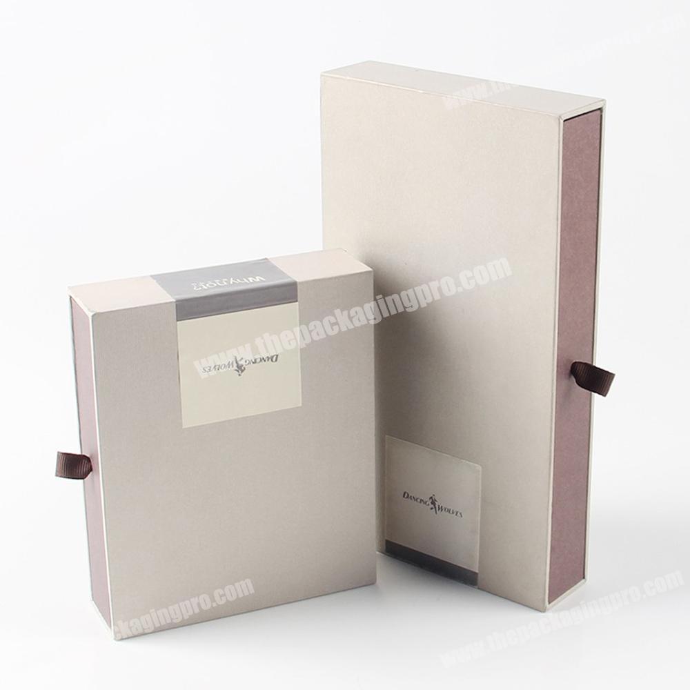 Junye custom fancy slide open paper drawer box