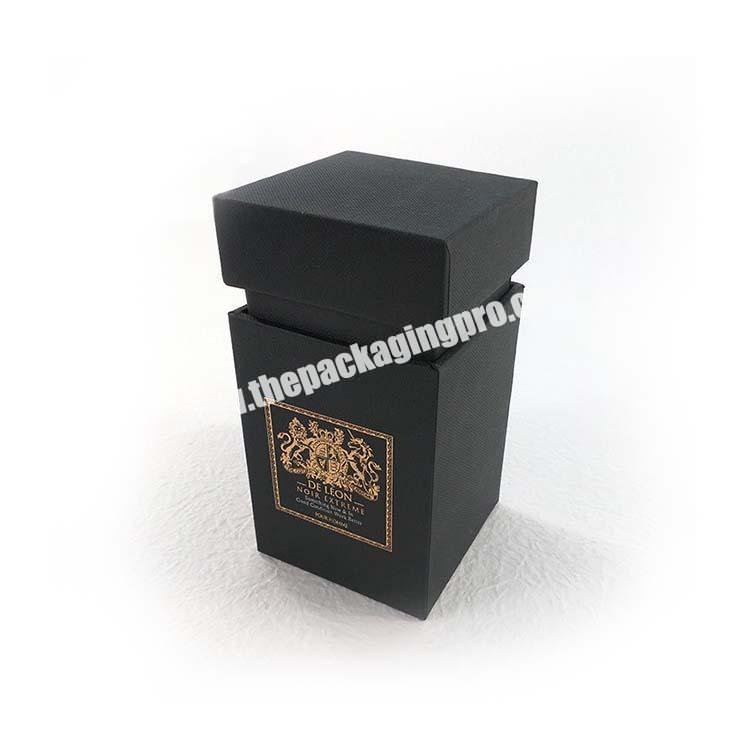 KALI Custom design luxury flip top with magnetic close cardboard paper perfume bottle packaging gift box