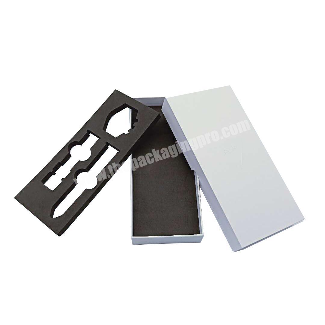 Kitchen knife set in gift box packaging handmade feature cardboard with lids