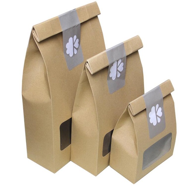 50pcs/Lot Wholesale Brown Small Gift Box Cardboard Packaging Box Kraft  Paper Blank Packages Various Sizes