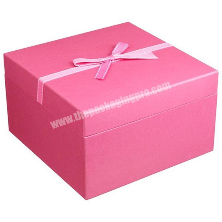 kraft cardboard paper large gift box luxury