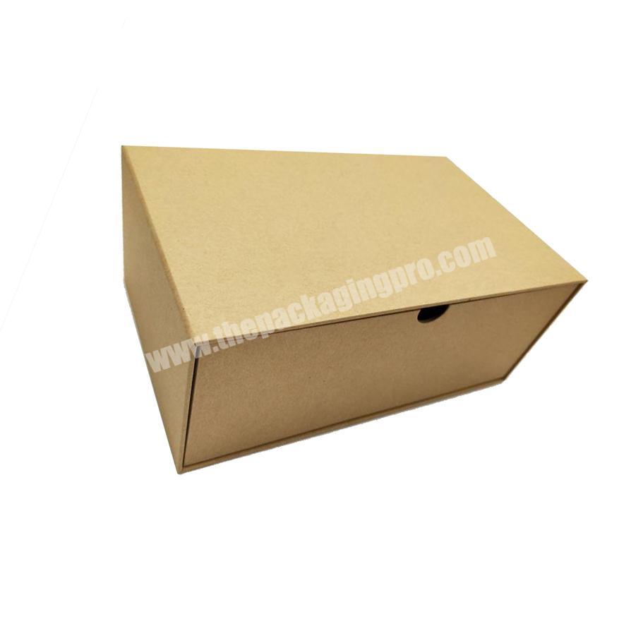 Kraft paper box custom logo gift boxes wholesale small