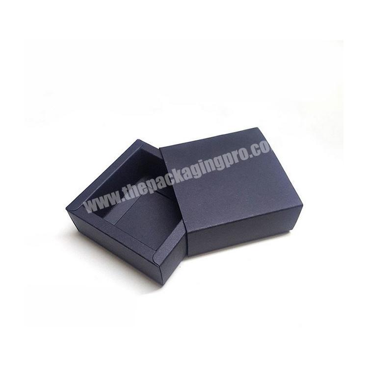 Kraft paper box drawer box jewelry cosmetic gift box customization