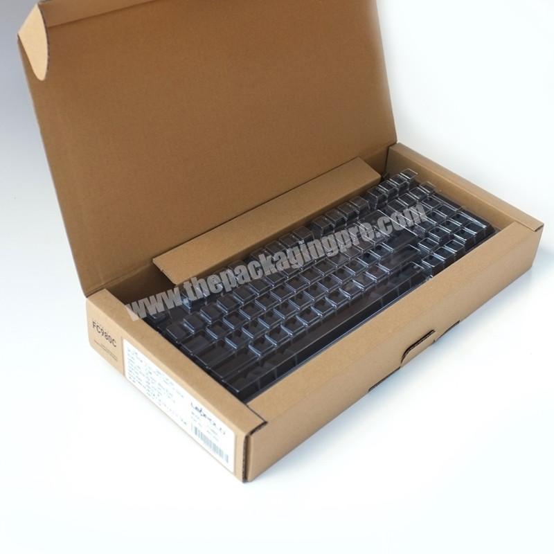 Kraft Paper Carton Box For Keyboard protected Packaging