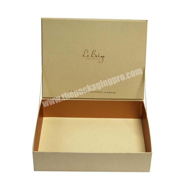 Kraft paper collapsible paper box  package with foldable paper tray