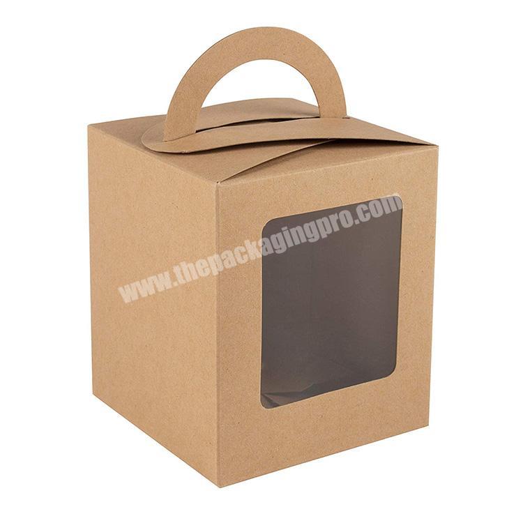 kraft paper packaging  cupcake kraft paper box  Macaron Kraft box